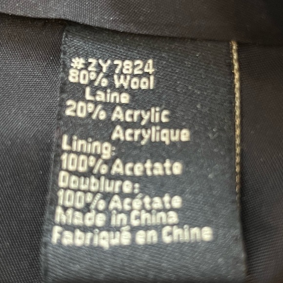 Black Sandra Angelozzi wool blend A-line skirt, Size 40 - Picture 4 of 8